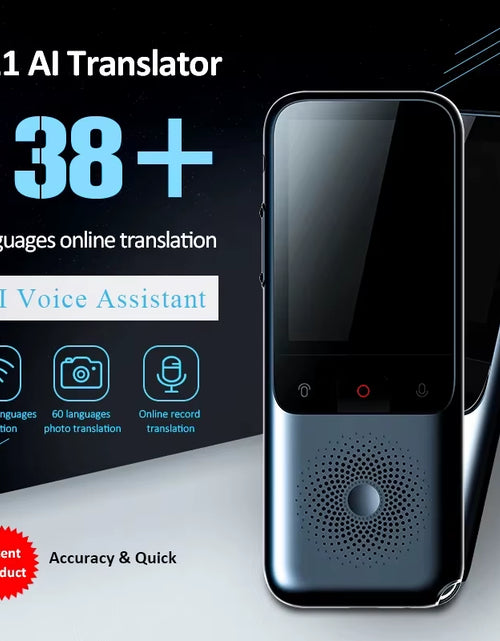 Load image into Gallery viewer, 2025 New T11 Audio Translator Portable 138 Language Smart Translator Offline in Real Time Smart Voice AI Voice Photo Translator

