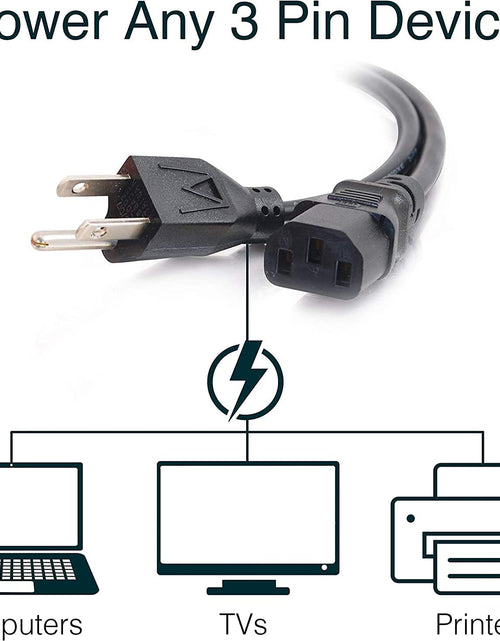 Load image into Gallery viewer, 3FT Replacement AC Power Cord - Power Cable for TV, Computer, Monitor, Appliance &amp; More (03129)
