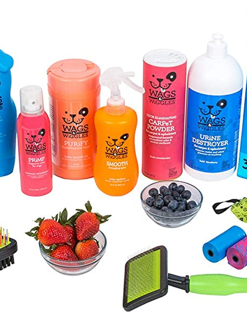 Load image into Gallery viewer, Dog Grooming Supplies - Dog Bristle Brush for Dogs - Dog Nail Clippers - Bristle Brush Dog Brushes for Grooming, Dog Grooming Tools from Wags and Wiggles Brush, Pet Slicker Dog Brush
