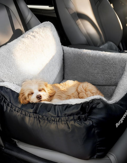 Load image into Gallery viewer, Dog Car Seat for Small Dogs, Fully Detachable and Washable Dog Carseats Small under 25, Soft Dog Booster Seats with Storage Pockets and Clip-On Leash Portable Dog Car Travel Carrier Bed
