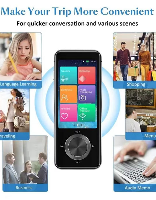 Load image into Gallery viewer, M9 Language Translator Device 107 National Languages Intelligent Translator Real-Time Voice, Recording, Text Translation Device
