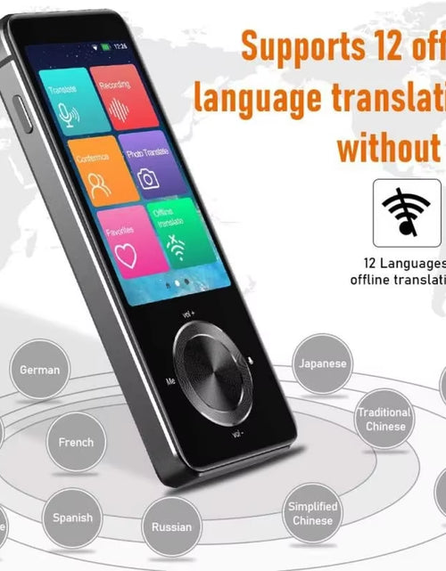 Load image into Gallery viewer, M9 Language Translator Device 107 National Languages Intelligent Translator Real-Time Voice, Recording, Text Translation Device
