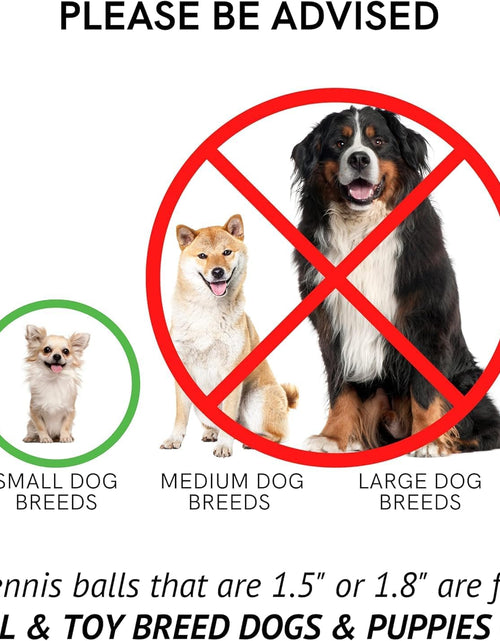 Load image into Gallery viewer, X-Small Dog Tennis Balls 1.5&quot; Pack of 12- Puppy Mini Fetch Pet Little Tennis Balls -Yellow/Pink
