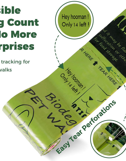 Load image into Gallery viewer, Biodegradable Dog Poop Bags 360 Count Scented, Leak Proof and Extra Thick Waste Bag Refill
