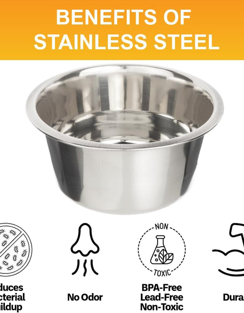 Load image into Gallery viewer, Stainless Steel Dog and Cat Bowls - Neater Feeder Deluxe or Express Extra Replacement Bowl (Metal Food and Water Dish) (5 Cup)
