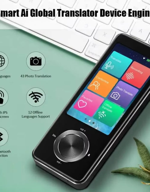Load image into Gallery viewer, M9 Language Translator Device 107 National Languages Intelligent Translator Real-Time Voice, Recording, Text Translation Device
