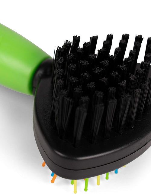 Load image into Gallery viewer, Dog Grooming Supplies - Dog Bristle Brush for Dogs - Dog Nail Clippers - Bristle Brush Dog Brushes for Grooming, Dog Grooming Tools from Wags and Wiggles Brush, Pet Slicker Dog Brush
