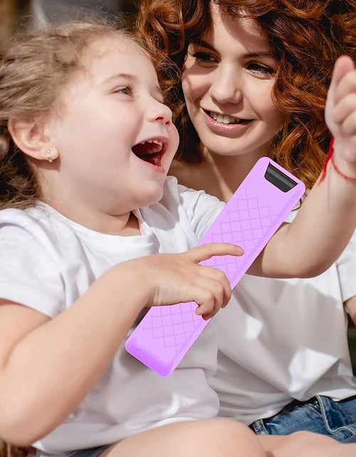 Load image into Gallery viewer, Case Compatible with Samsung Smart TV Remote Controller BN59 Series, Light Weight Silicone Cover Protector Shockproof Anti-Slip Remote Skin Sleeve - Purple
