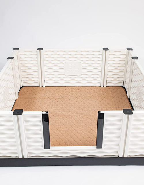 Load image into Gallery viewer, Washable Pee Pads for Dogs - Waterproof Training Pads for Dogs, Reusable &amp; Sanitary, Rounded Corners, Laminated, Lightweight, Durable, Pet Essentials for Training and Whelping, 47&quot; X 47&quot;
