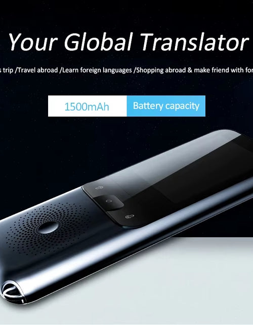 Load image into Gallery viewer, 2025 New T11 Audio Translator Portable 138 Language Smart Translator Offline in Real Time Smart Voice AI Voice Photo Translator

