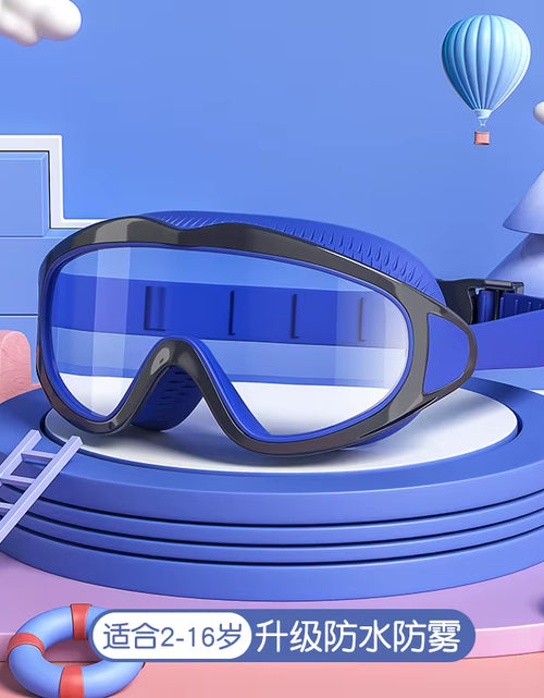 Load image into Gallery viewer, AquaChamp Kids Swim Set – Waterproof Anti-Fog Swimming Goggles &amp; Cap with Protective Case
