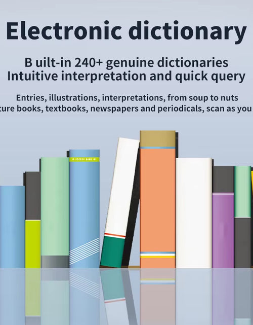 Load image into Gallery viewer, Offline Translation Pen for Teacher Student Dictionary English Intelligent Scanning Point Reading 123 Languages Translator Pen
