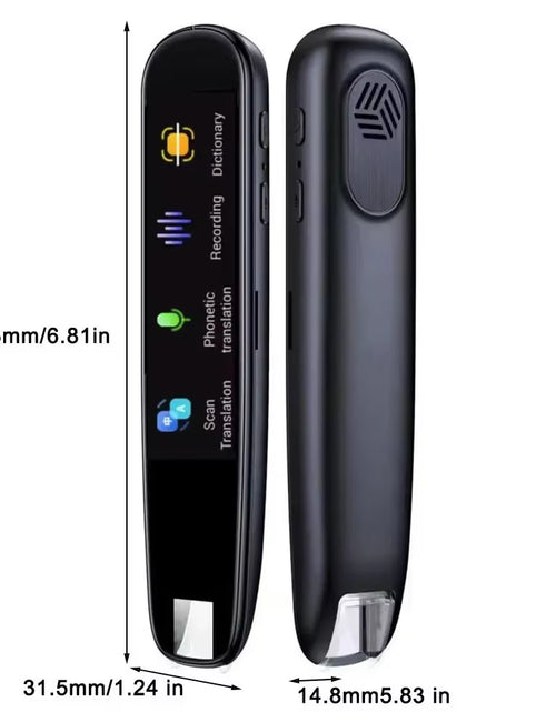 Load image into Gallery viewer, Smart AI Scan Reader Portable Voice Translator Scanner Pen WIFI AI Voice 112 Languages Translator for Dyslexia Autism
