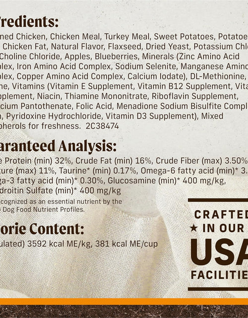 Load image into Gallery viewer, Grain Free with Real Meat + Sweet Potato Dry Dog Food
