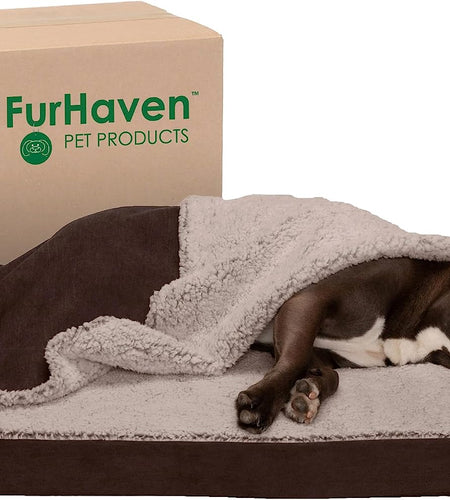 Orthopedic, Cooling Gel, and Memory Foam Pet Beds for Small, Medium, and Large Dogs and Cats - Luxe Perfect Comfort Sofa Dog Bed, Performance Linen Sofa Dog Bed, and More