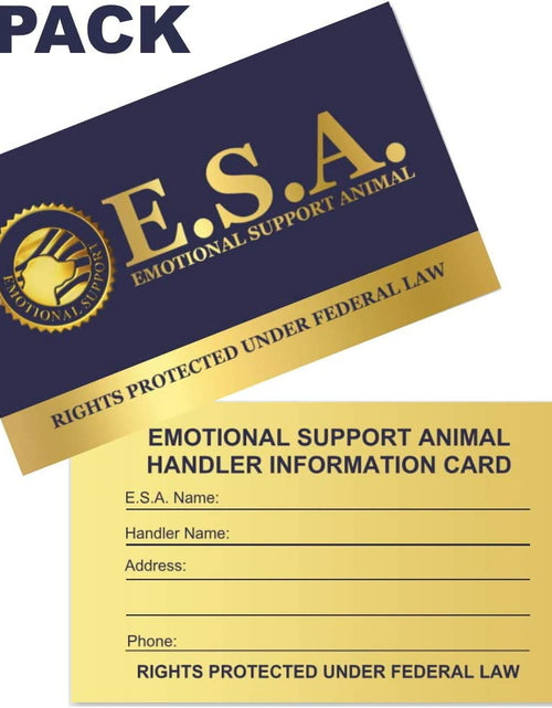 Load image into Gallery viewer, Premium Emotional Support Dog Vest | ESA Dog Vest | Mesh Cooling Panel | Emotional Support Dog Harness | Includes 5 Federal Law ESA Handout Cards (18&quot; - 22&quot; Girth, Red)
