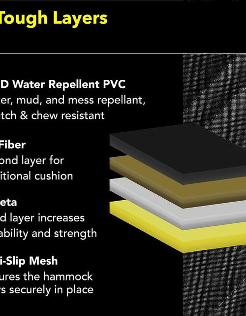 Load image into Gallery viewer, Dog Car Seat Cover with Mesh Window, Heavy Duty Dog Seat Cover for Back Seat, Extra Padded Non-Slip Dog Hammock, Water-Resistant Back Seat Protector for Cars Trucks and Suvs (60&quot; W X 64&quot; L)
