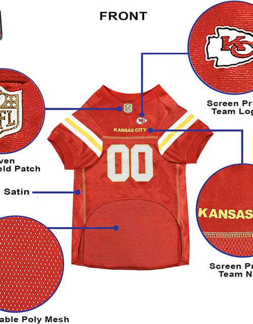 Load image into Gallery viewer, NFL Chicago Bears MESH Jersey for Dogs &amp; Cats
