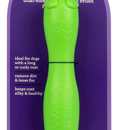 Dog Grooming Supplies - Dog Bristle Brush for Dogs - Dog Nail Clippers - Bristle Brush Dog Brushes for Grooming, Dog Grooming Tools from Wags and Wiggles Brush, Pet Slicker Dog Brush