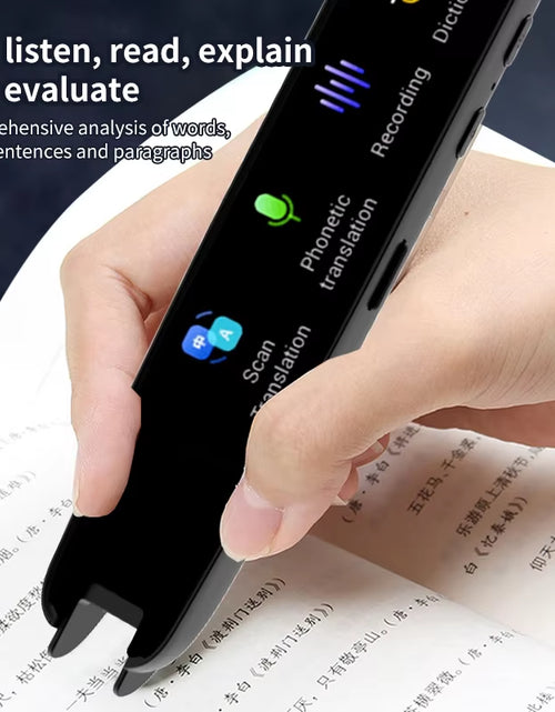 Load image into Gallery viewer, Offline Translation Pen for Teacher Student Dictionary English Intelligent Scanning Point Reading 123 Languages Translator Pen
